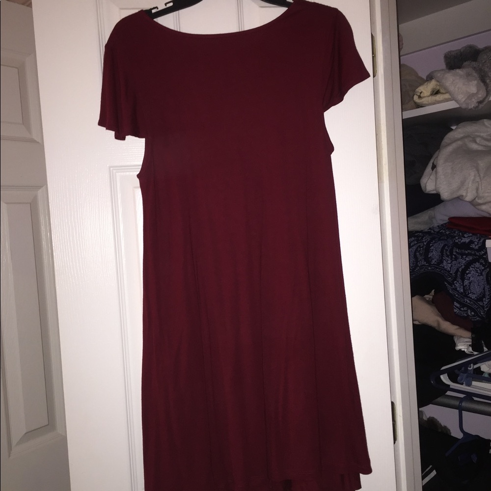 Never worn Short sleeved layered dress